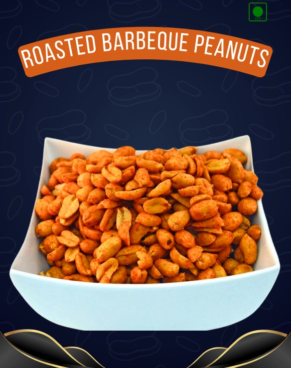 Roasted Barbeque Peanuts