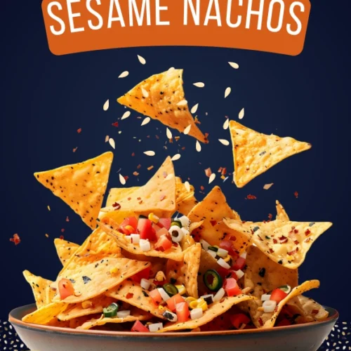 Sesame Nachos